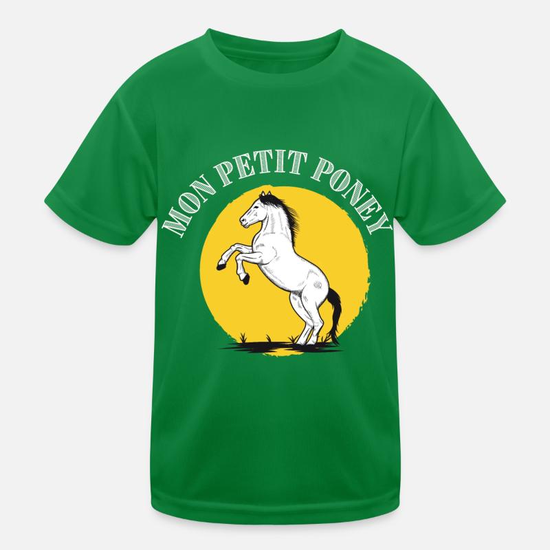Reiten - Reiter Geschenkidee Kinder Funktions-T-Shirt
