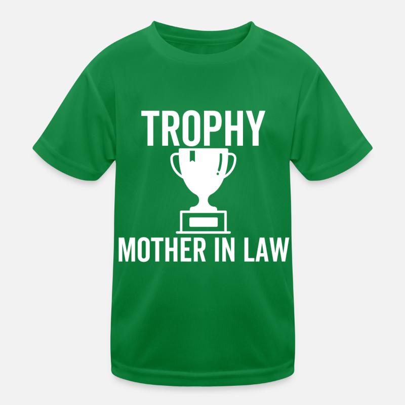 Trophäe Schwiegermutter Kinder Funktions-T-Shirt