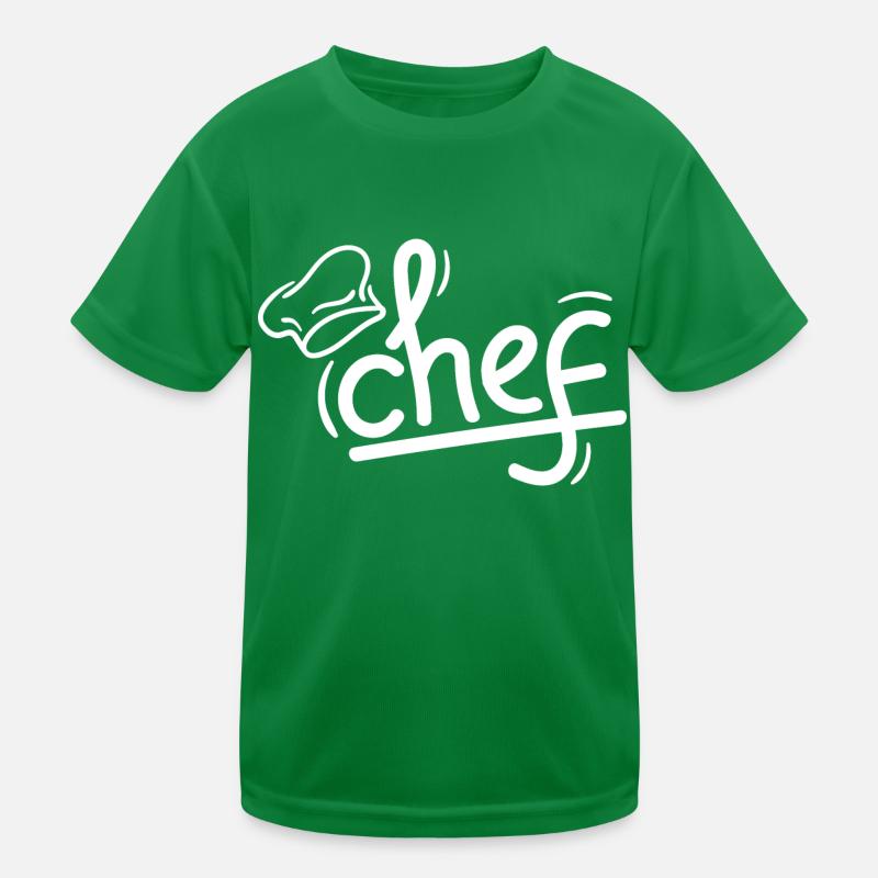 Küchenchef 2 Kinder Funktions-T-Shirt