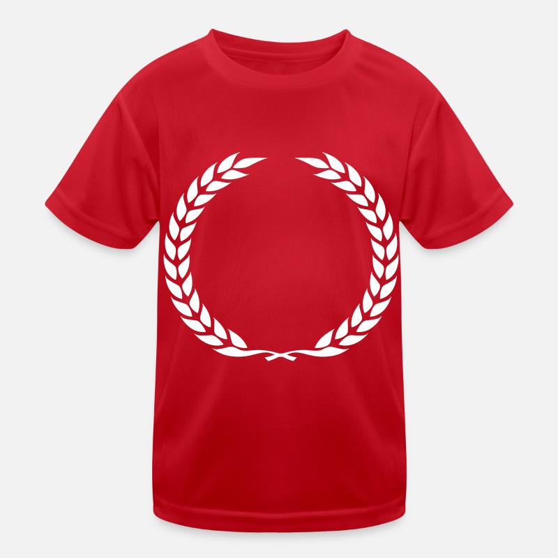 Laurel Wreath Wreath Kids Functional T-Shirt