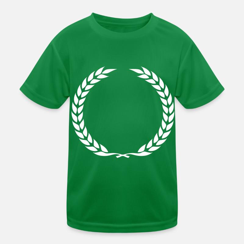 Couronne de laurier Couronne T-shirt sport Enfant