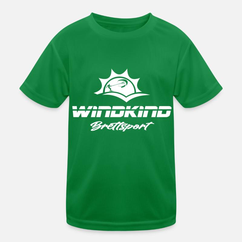 Windkind Kinder Funktions-T-Shirt