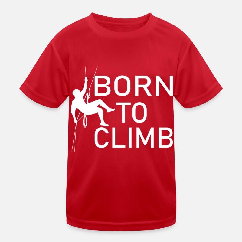 climbing Kids Functional T-Shirt