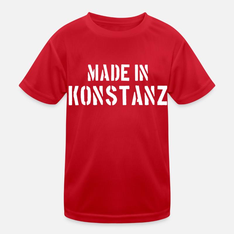 Fabriqué à Constance - Lac de Constance T-shirt sport Enfant