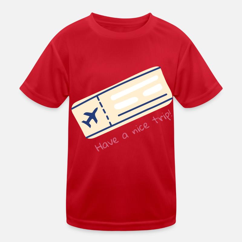 Billet d’avion T-shirt sport Enfant