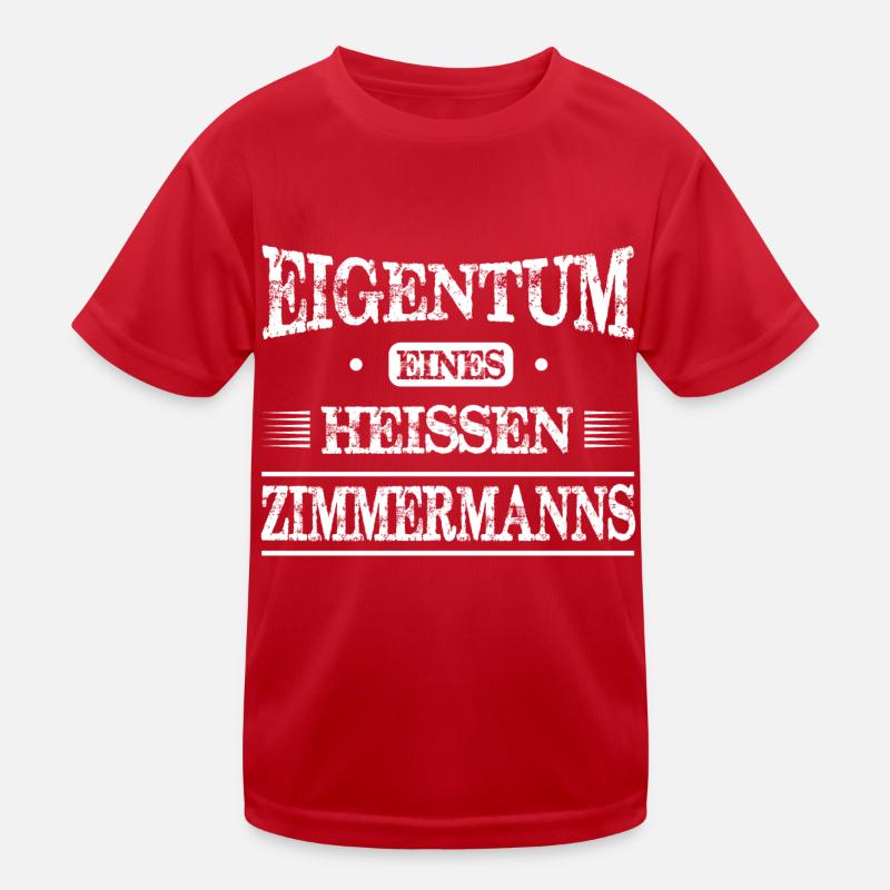 Zimmermann Kinder Funktions-T-Shirt