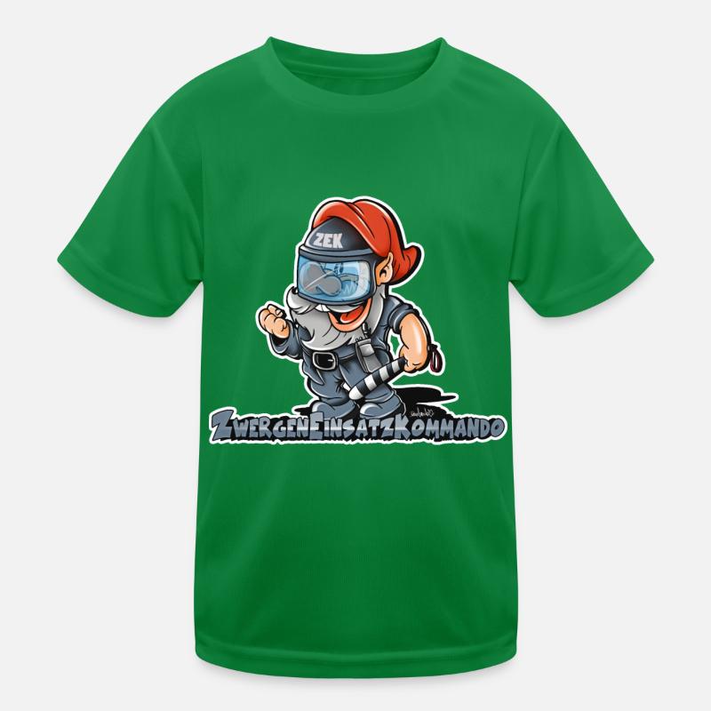 Zwerg vom ZEK Kinder Funktions-T-Shirt