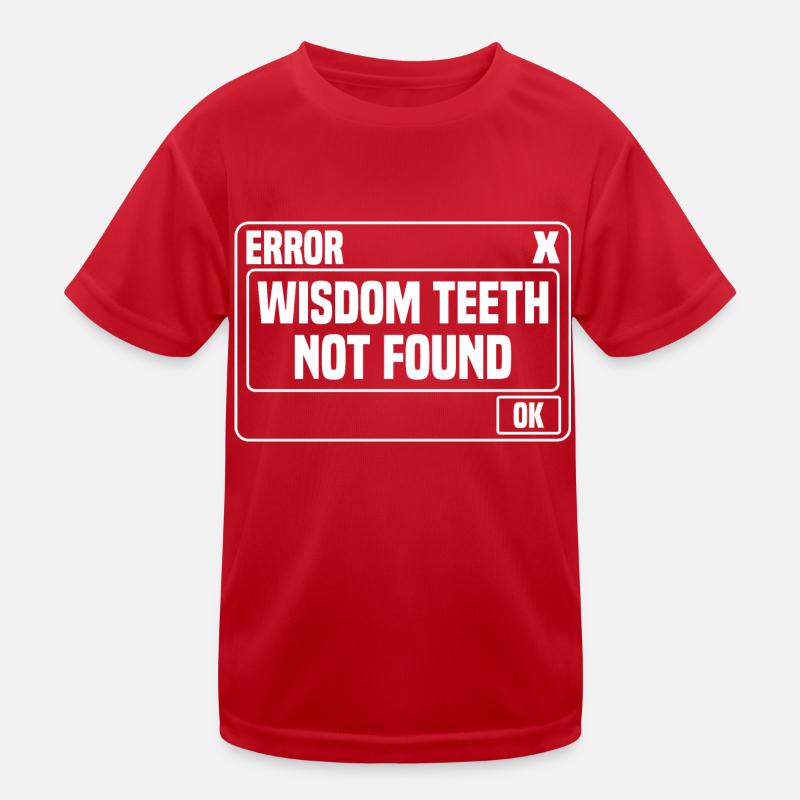 Wisdom Teeth Gift for Wisdom teeth removal Kids Functional T-Shirt