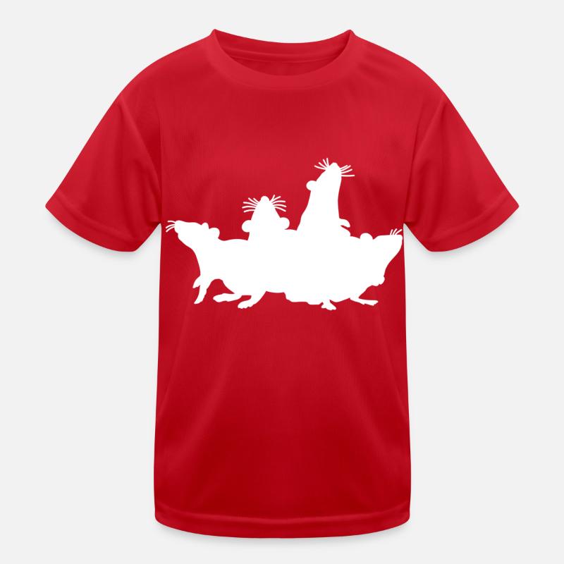 Ratpack Rats Motif T-shirt sport Enfant