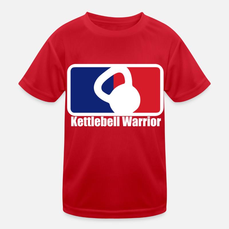 Kettlebell Warrior T shirt Design T-shirt sport Enfant