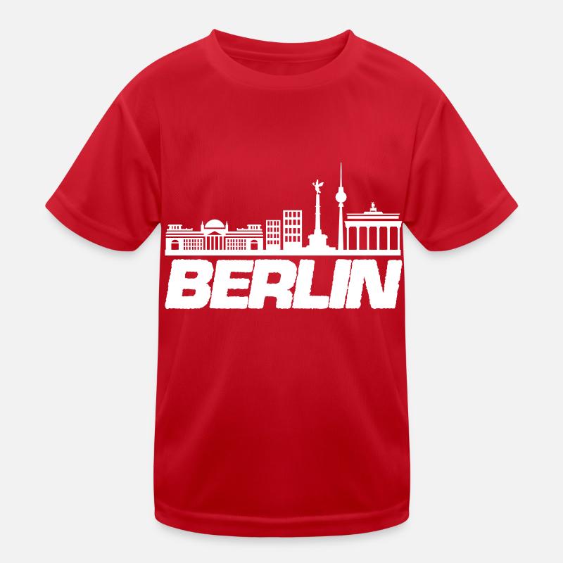 berlin-skyline1 Kids Functional T-Shirt