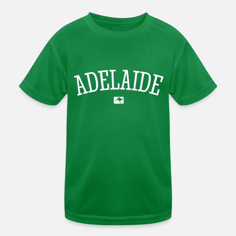Adelaide Australia Down Under Kangaroo Koala Kids Functional T-Shirt