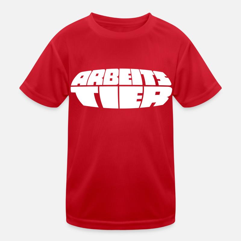 Arbeit Kinder Funktions-T-Shirt