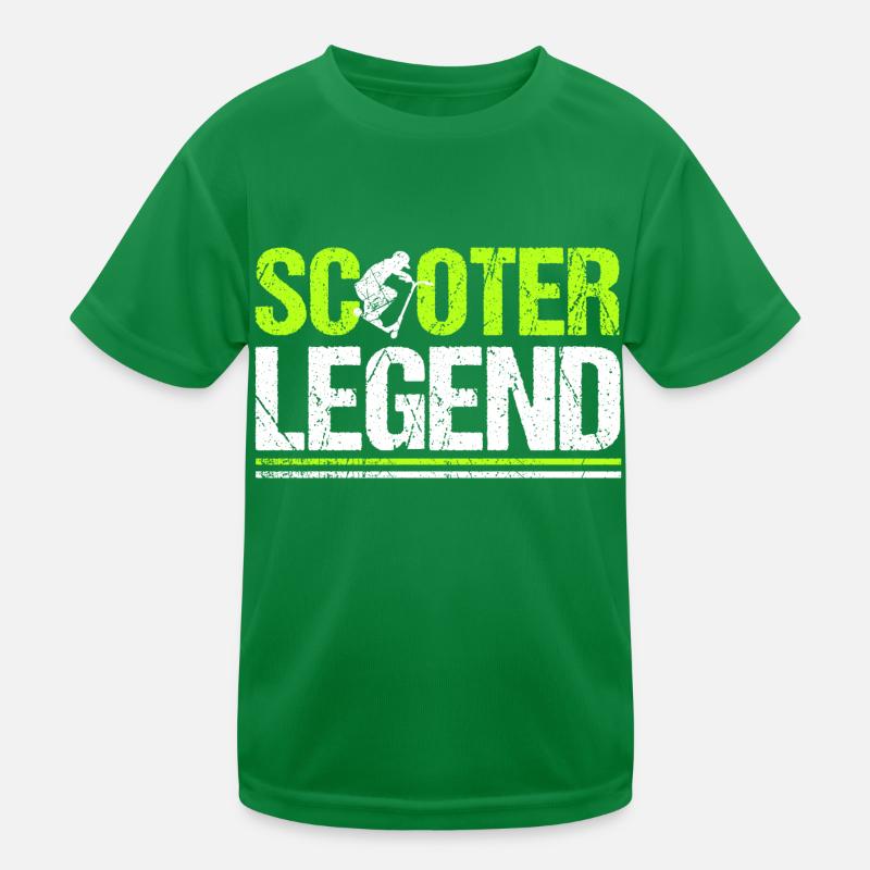 Scooter Legend Stuntscooter Stunt Roller Kids Functional T-Shirt