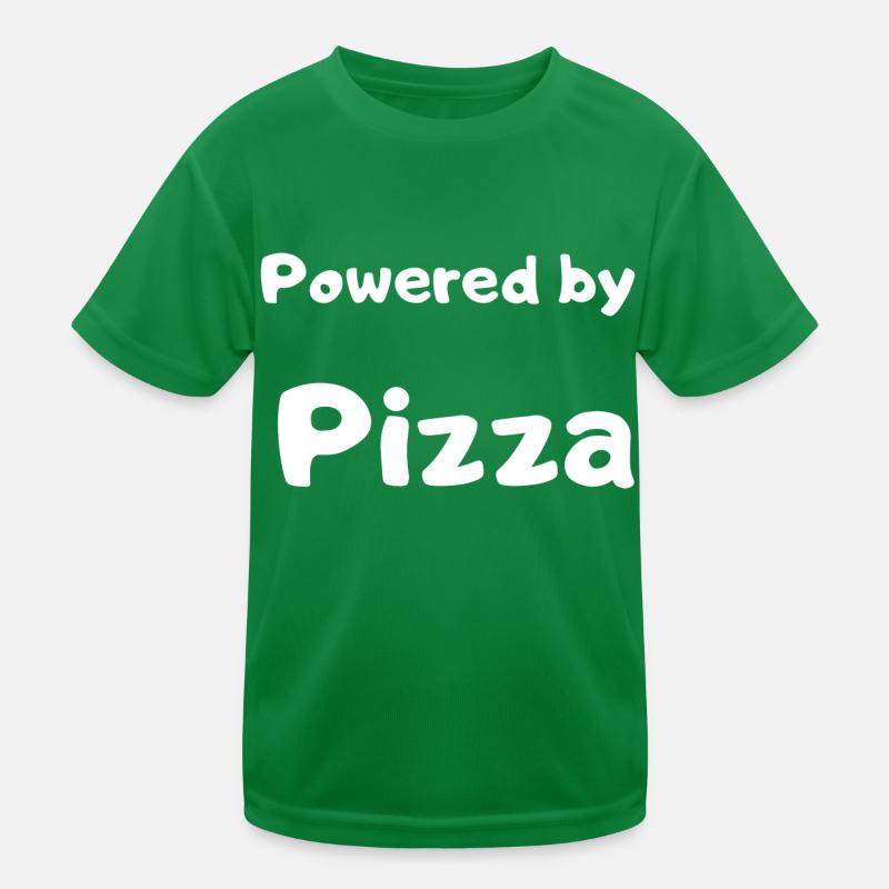 Pizza-Design Kinder Funktions-T-Shirt