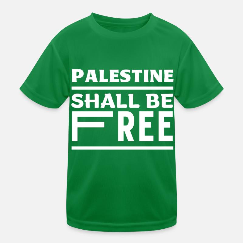 La Palestine sera libre | Expression de l’espoir T-shirt sport Enfant
