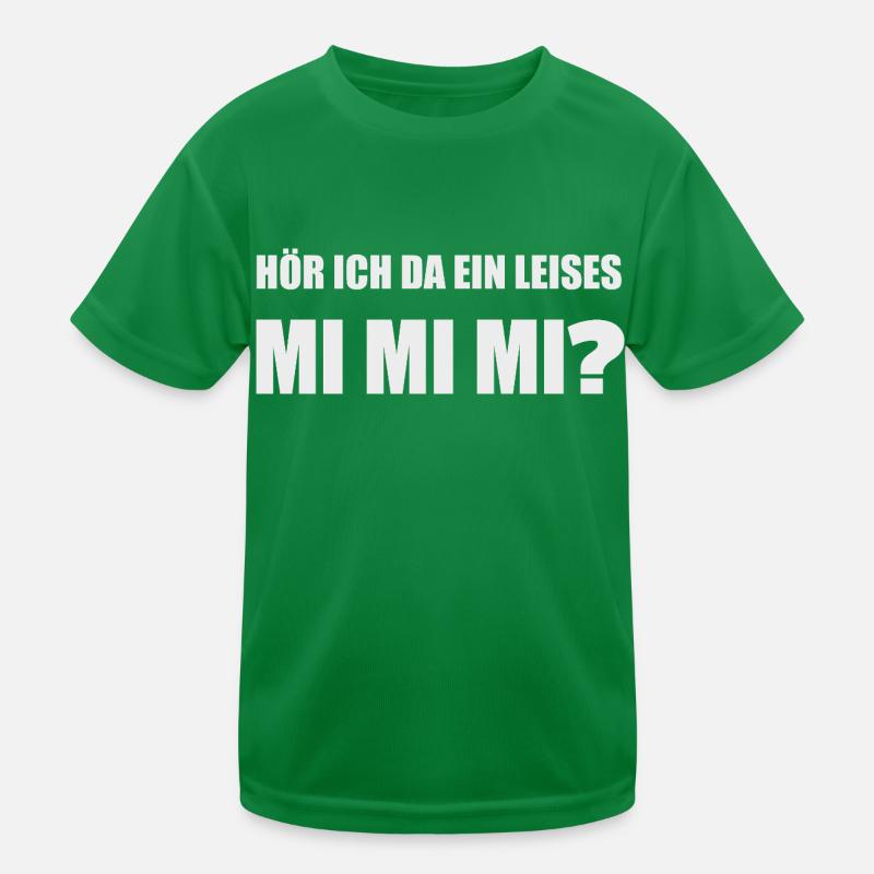 Hör ich da ein leises Mimimi? Kinder Funktions-T-Shirt