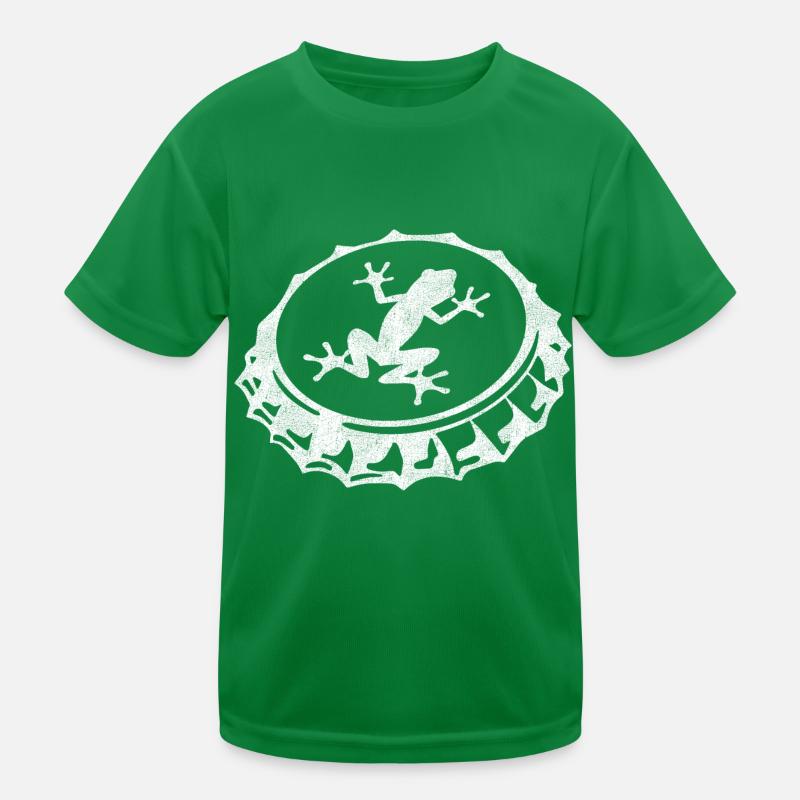 Frosch Kinder Funktions-T-Shirt