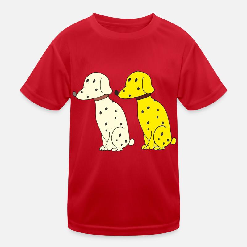 Double dalmate T-shirt sport Enfant