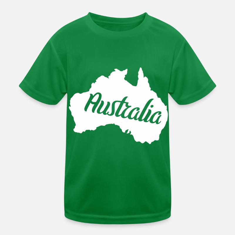 Australia Kids Functional T-Shirt