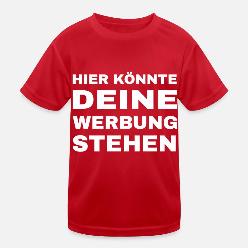 This is where your advertising could be Kids Functional T-Shirt