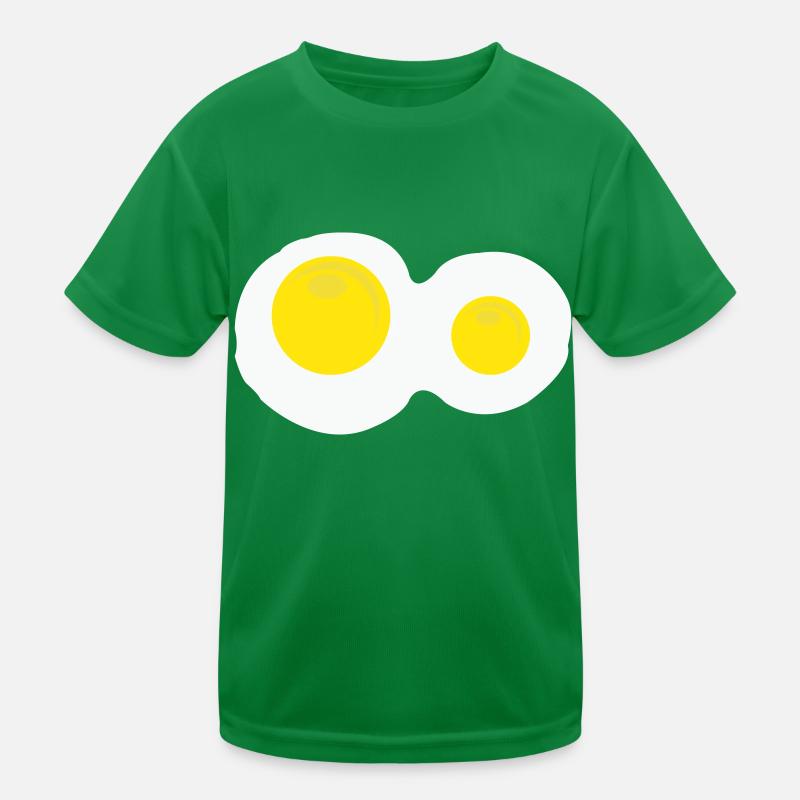 spiegeleier Kinder Funktions-T-Shirt