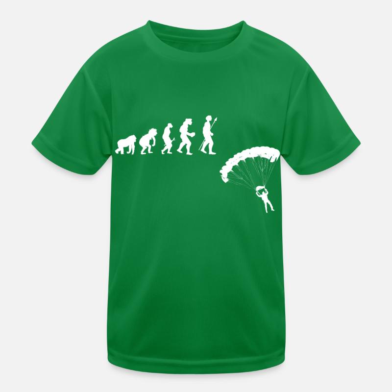 parachute evolution T-shirt sport Enfant