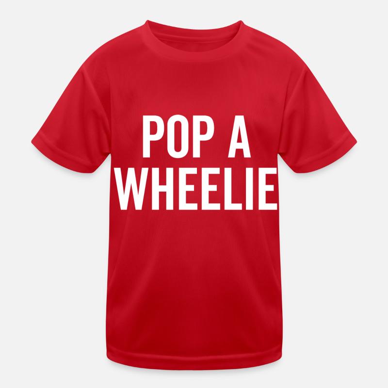Pop un Wheelie T-shirt sport Enfant