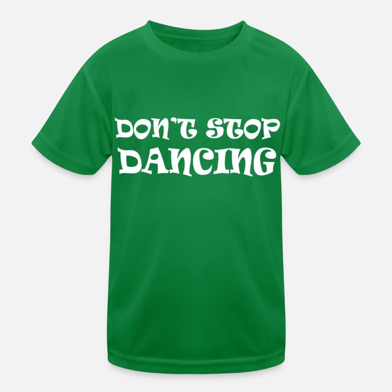 Dancing Dance Music Kids Functional T-Shirt