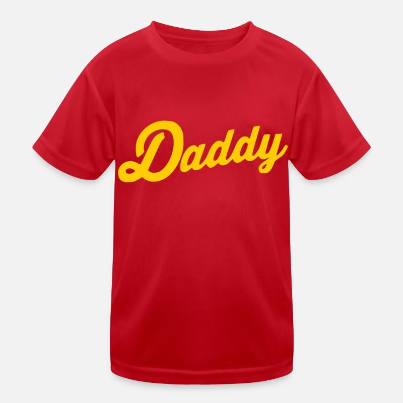 Daddy Kinder Funktions-T-Shirt