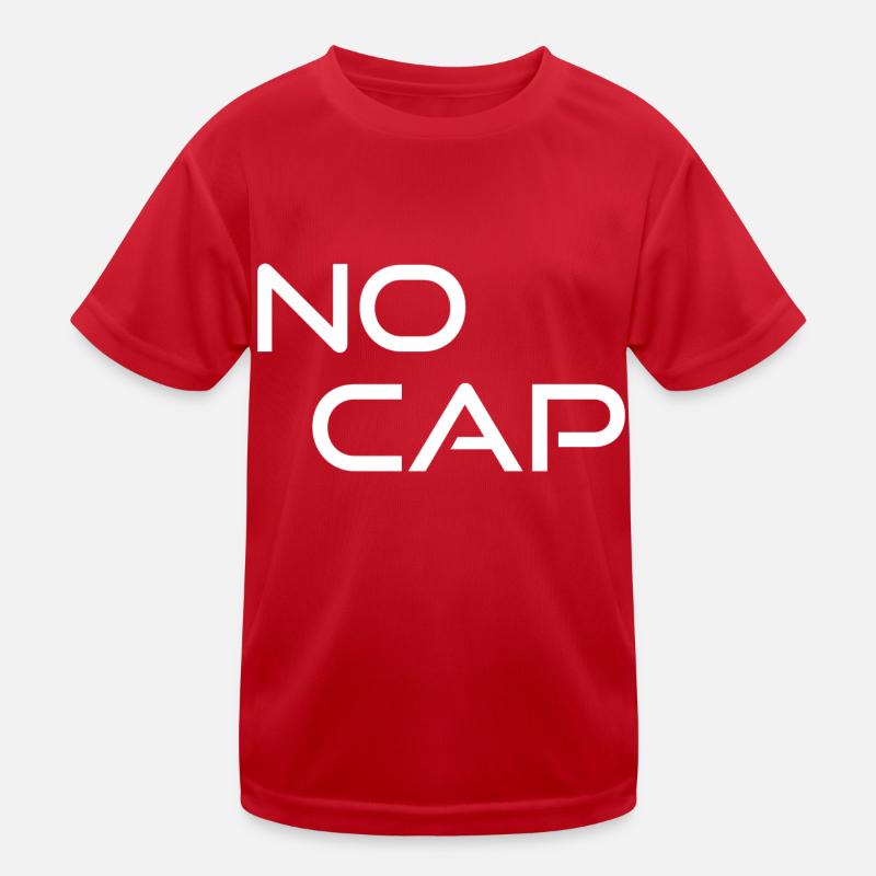 No Cap Kinder Funktions-T-Shirt