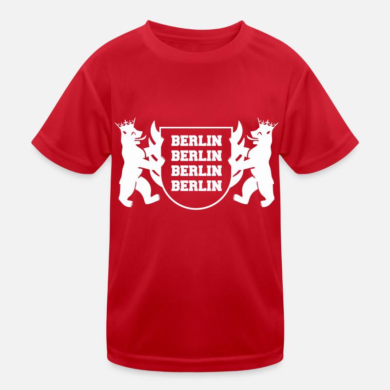 berlin wappen Kinder Funktions-T-Shirt