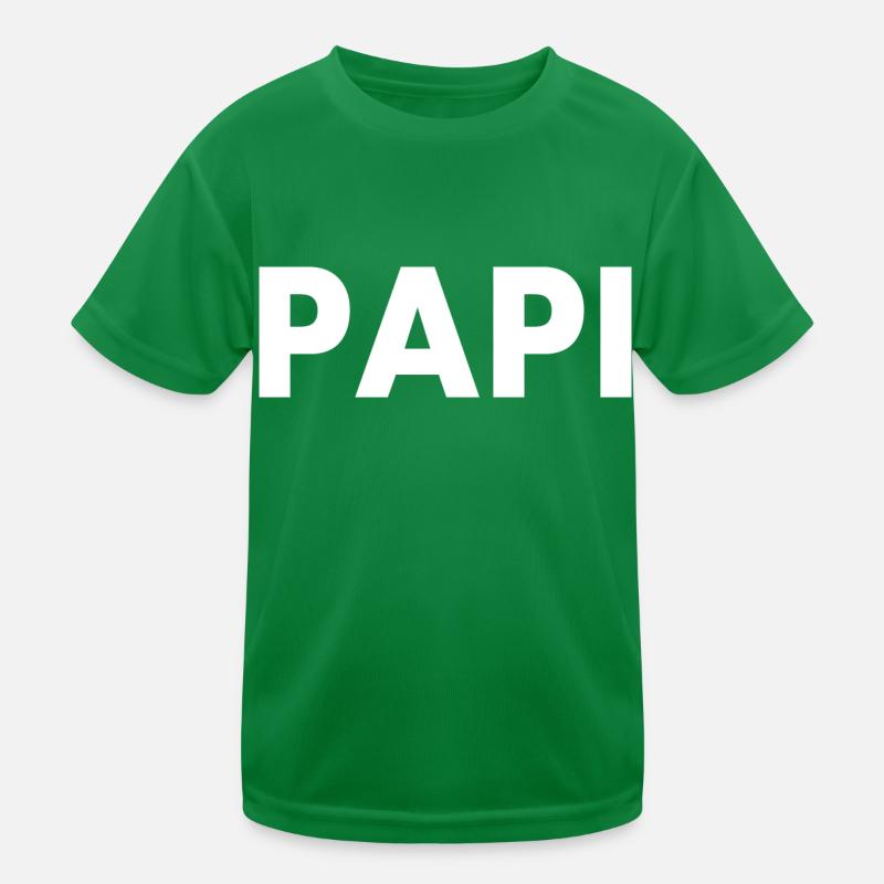 Papi Kinder Funktions-T-Shirt
