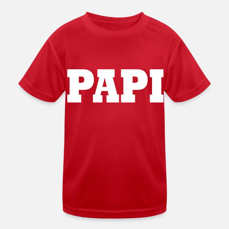 Papi Kinder Funktions-T-Shirt