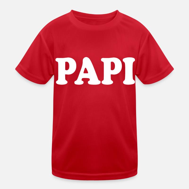 Papi Kinder Funktions-T-Shirt
