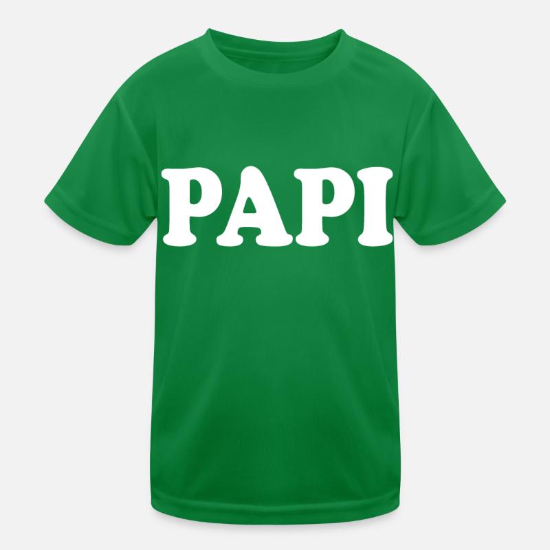 Papi Kinder Funktions-T-Shirt