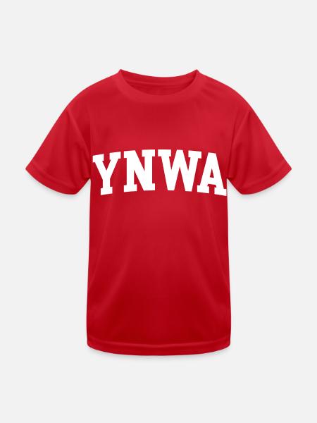 vous ne marchez jamais seul - T-shirt sport Enfant - rouge - Devant