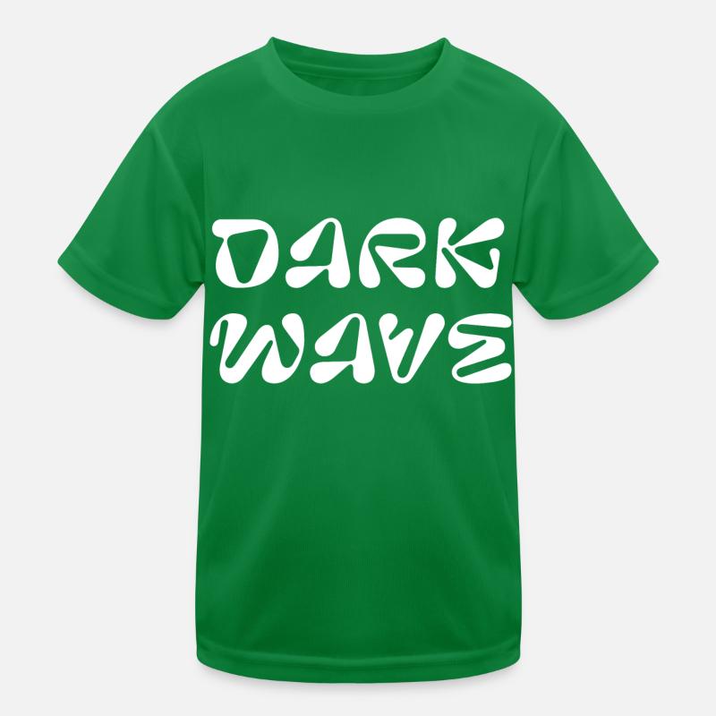 Conception du logo Dark WAVE T-shirt sport Enfant