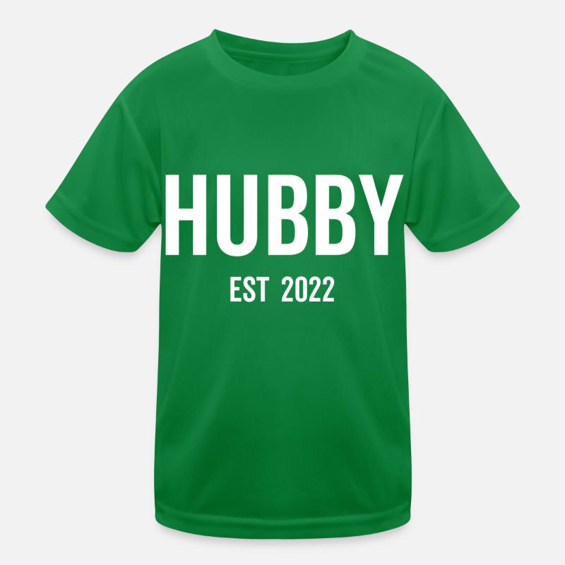 Ehemann Est 2022 Kinder Funktions-T-Shirt