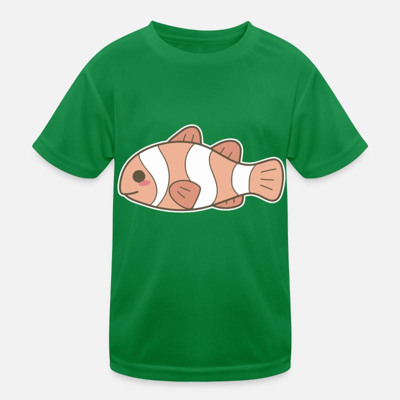 Clownfisch Kinder Funktions-T-Shirt