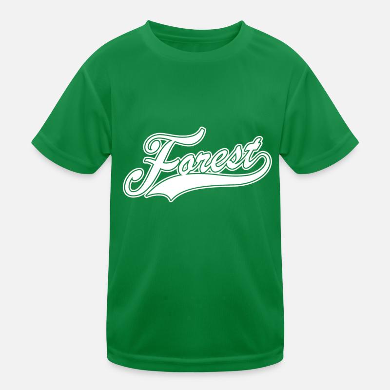 FOREST white.png Kids Functional T-Shirt