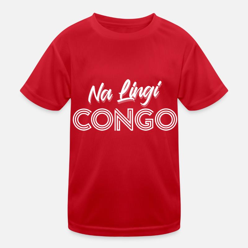 NA LINGI CONGO Kids Functional T-Shirt