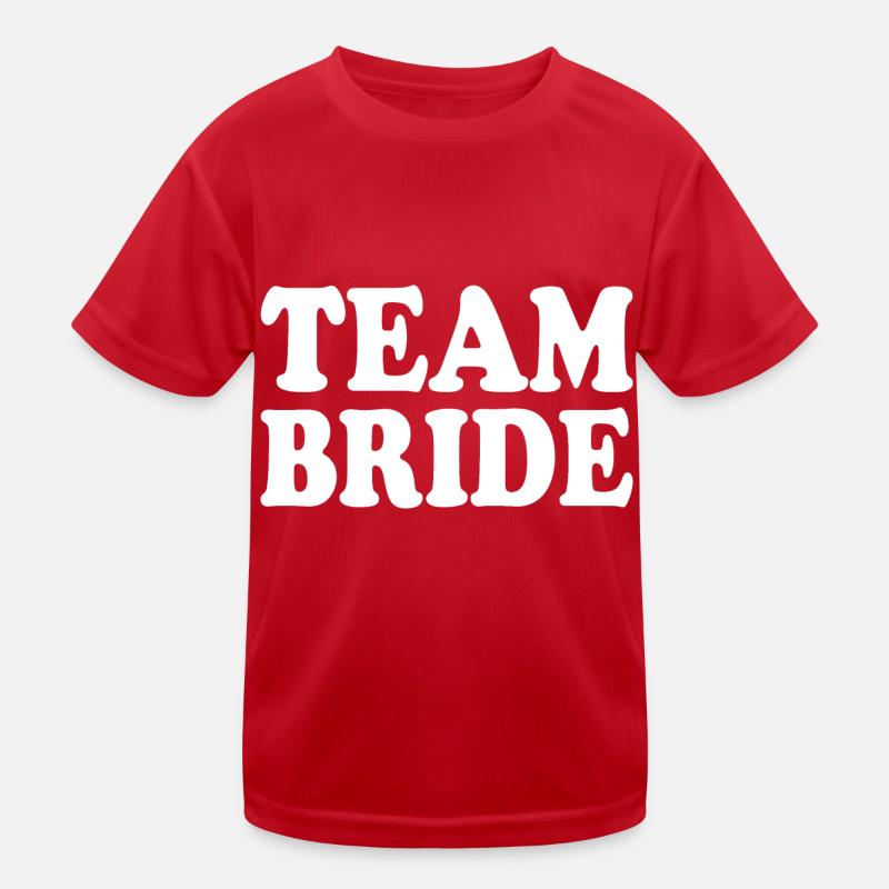 Team bride Kinder Funktions-T-Shirt