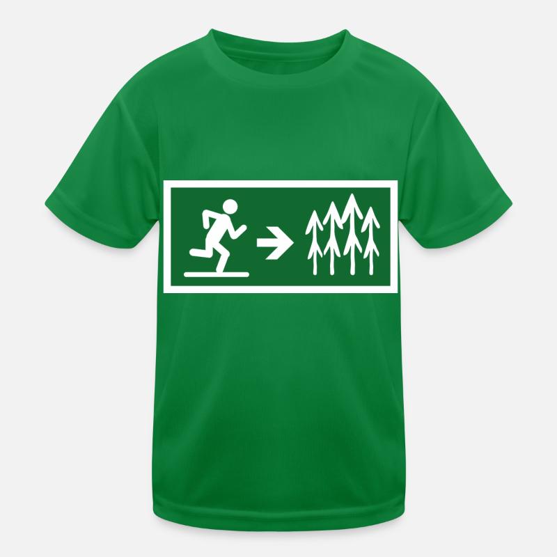 Sortie en forêt T-shirt sport Enfant