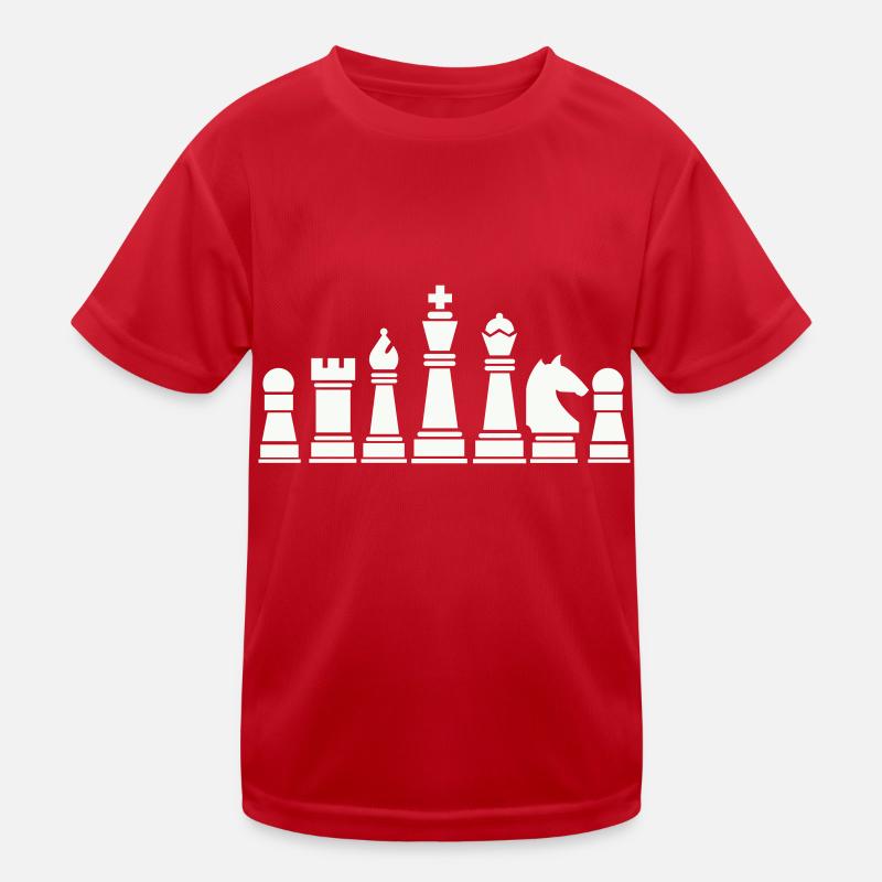 Chess pieces Kids Functional T-Shirt