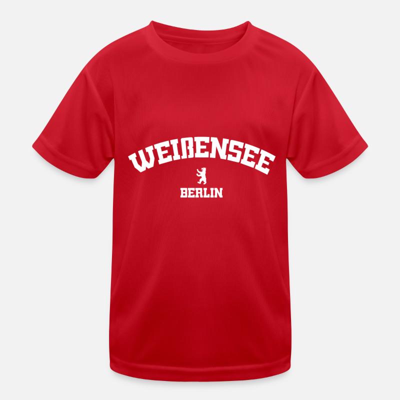 Weißensee - Berlin - Deutschland - Germany Kinder Funktions-T-Shirt