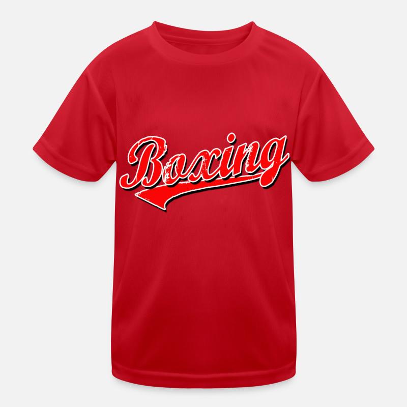 boxe boxe boxer mma combat coup de pied coup de poing sparring ko T-shirt sport Enfant