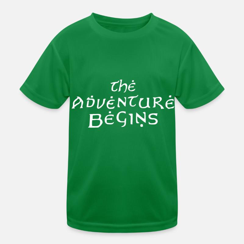 L’aventure commence T-shirt sport Enfant