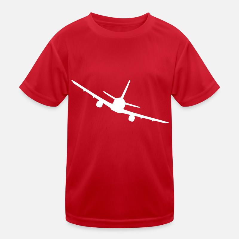 Airplane Kids Functional T-Shirt