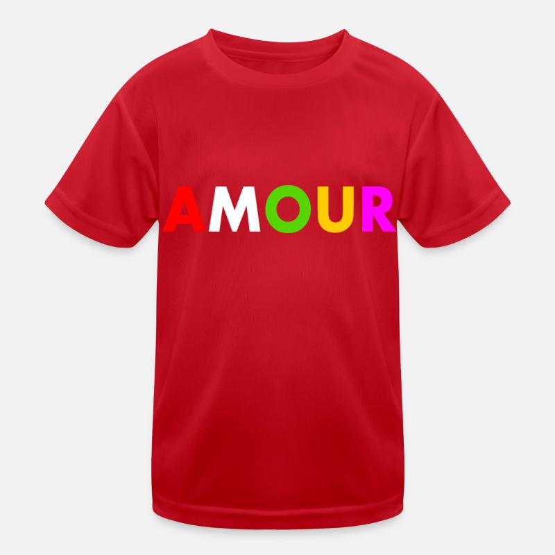 Amour Kinder Funktions-T-Shirt